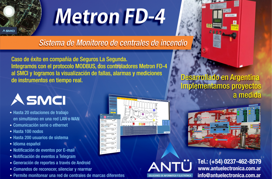 Flyer Metron FD4 antu electronica