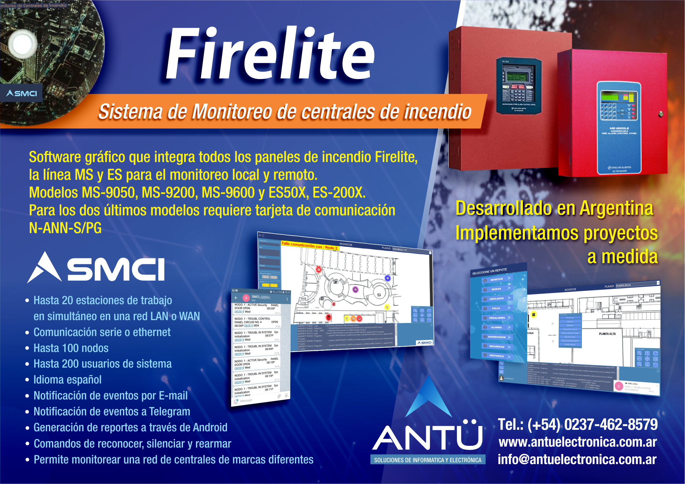 firelite antu electronica